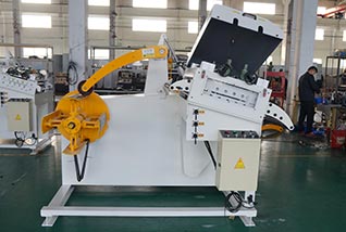 厚板二合一料架兼整平機
